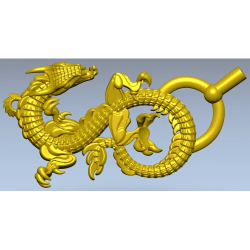 Драконовый узел - 3D модель STL для ЧПУ