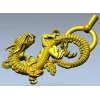 Драконовый узел - 3D модель STL для ЧПУ
