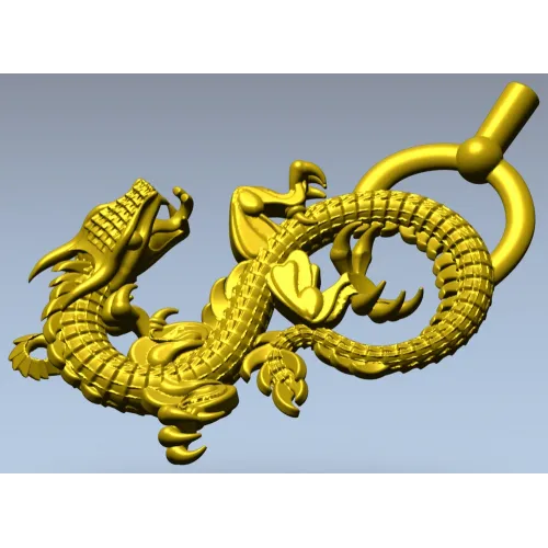 Драконовый узел - 3D модель STL для ЧПУ