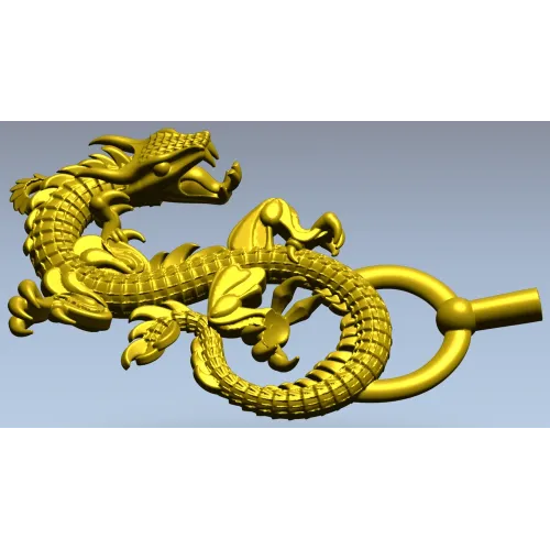 Драконовый узел - 3D модель STL для ЧПУ