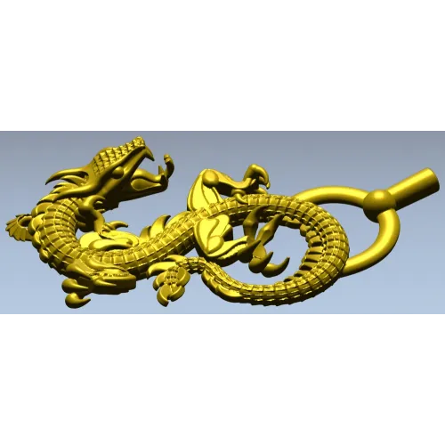 Драконовый узел - 3D модель STL для ЧПУ