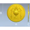 Розетка "Ваза и кисти" - 3D модель STL для ЧПУ