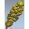 Вертикальная декоративная аплика в барочном стиле - STL модель для ЧПУ