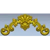 Aurelia Shell Cartouche - STL 3D model for CNC milling