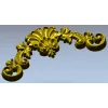 Aurelia Shell Cartouche - STL 3D model for CNC milling