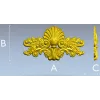 Декоративный картуш с раковиной - STL модель для ЧПУ