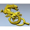 Дракон-вензель - 3D модель в формате STL для ЧПУ