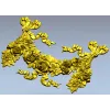 Rococo floral garland STL 3D model for CNC router and decorative panels