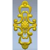 Вертикальный барочный картуш - STL модель для ЧПУ
