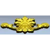Ornate acanthus cartouche 3D STL for CNC carving