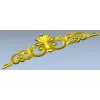 Acanthus Scroll Decorative STL for CNC - high relief 3D model
