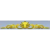 Acanthus Scroll Decorative STL for CNC - high relief 3D model