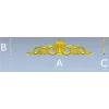 Acanthus Scroll Decorative STL for CNC - high relief 3D model