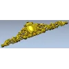 Рокайльный картуш с овальным медальоном - 3D модель STL для ЧПУ