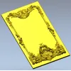 Rococo Shell Decorative Panel STL
