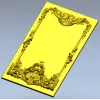 Rococo Shell Decorative Panel STL