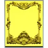 Rococo Shell Decorative Panel STL