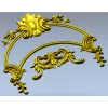 Rococo Acanthus Arch STL for CNC