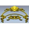 Rococo Acanthus Arch STL for CNC