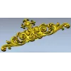 Ornamental Acanthus Crest - High Relief STL 3D Model for CNC