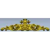 Ornamental Acanthus Crest - High Relief STL 3D Model for CNC