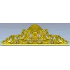 Regal Shell Pediment STL 3D Model for CNC