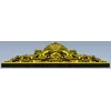 Regal Shell Pediment STL 3D Model for CNC