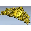 Картуш с православным крестом - 3D модель STL для ЧПУ