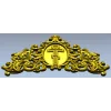 Картуш с православным крестом - 3D модель STL для ЧПУ