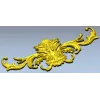 Рокайльный картуш для фрезеровки - 3D модель STL