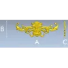 Рокайльный картуш для фрезеровки - 3D модель STL