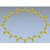 Овальный рокайльный картуш - 3D модель STL для ЧПУ