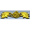 Grape and Acanthus Decorative Applique STL for CNC