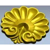Rococo Shell Rosette - STL 3D model for CNC carving