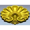 Rococo Shell Rosette - STL 3D model for CNC carving