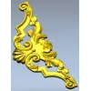 Рокайльный картуш для ЧПУ - 3D модель в формате STL