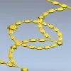 Растительный бордюр "Лавровая гирлянда" - stl модель для ЧПУ