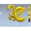 Акантовый уголок для фрезеровки - STL модель для ЧПУ