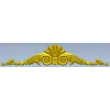 Baroque Shell & Scroll Cartouche STL for CNC