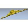 Baroque Shell & Scroll Cartouche STL for CNC