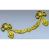 3D модель горизонтальной резной гирлянды в формате STL