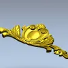 Картуш для ЧПУ - 3D модель STL декоративный картуш