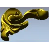 Рокайльный завиток - 3D модель STL для ЧПУ