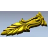 Baroque Acanthus Leaf Applique - STL 3D model for CNC