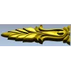 Baroque Acanthus Leaf Applique - STL 3D model for CNC