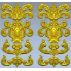 Картуш Лоренцо - декоративная 3D модель STL для ЧПУ