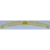 Curved Rosette Openwork Panel STL for CNC