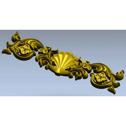 Ракушечный картуш - 3D модель STL для ЧПУ