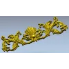 Baroque Seashell Crest - STL 3D Model for CNC