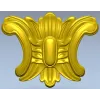 Rococo Acanthus Cartouche STL for CNC